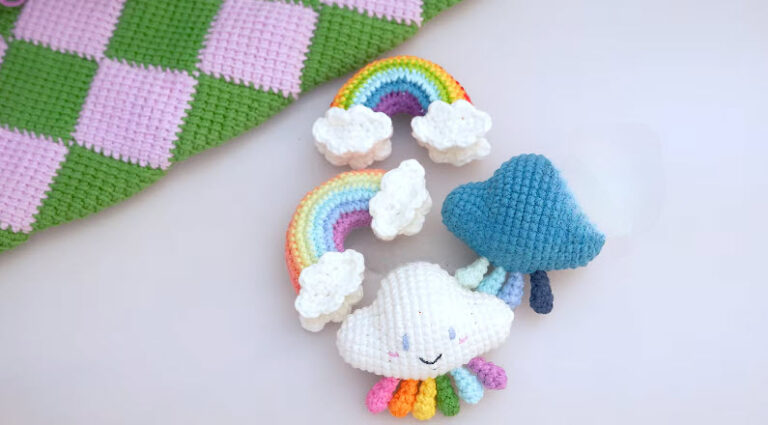 Free Crochet Cloud Dancer Amigurumi for Nursery Decor