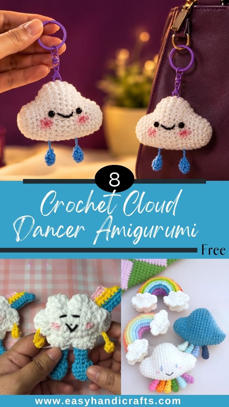 Free Crochet Cloud Dancer Amigurumi for Nursery Decor