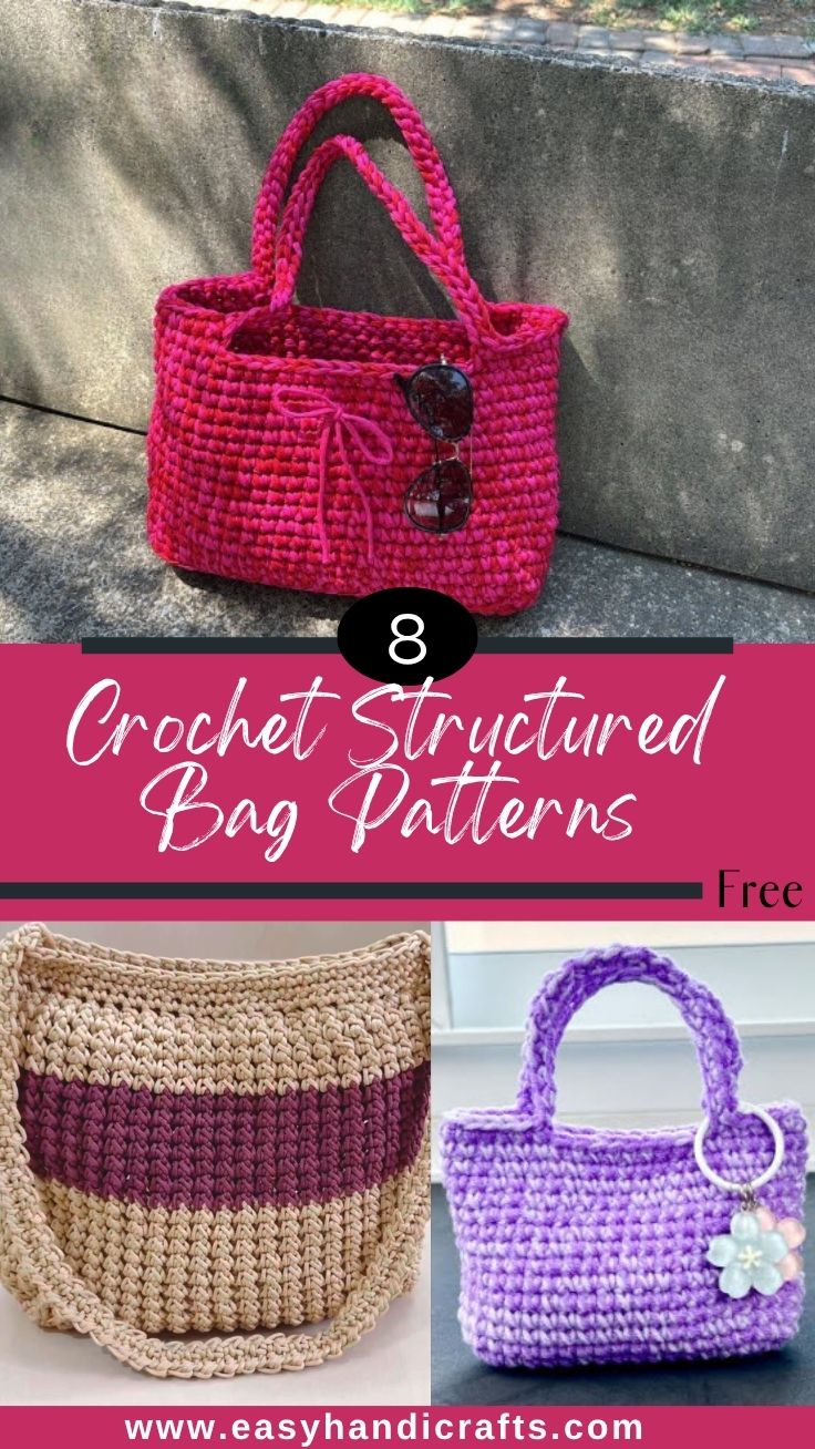 Free Crochet Structured Bag Patterns to Try Today