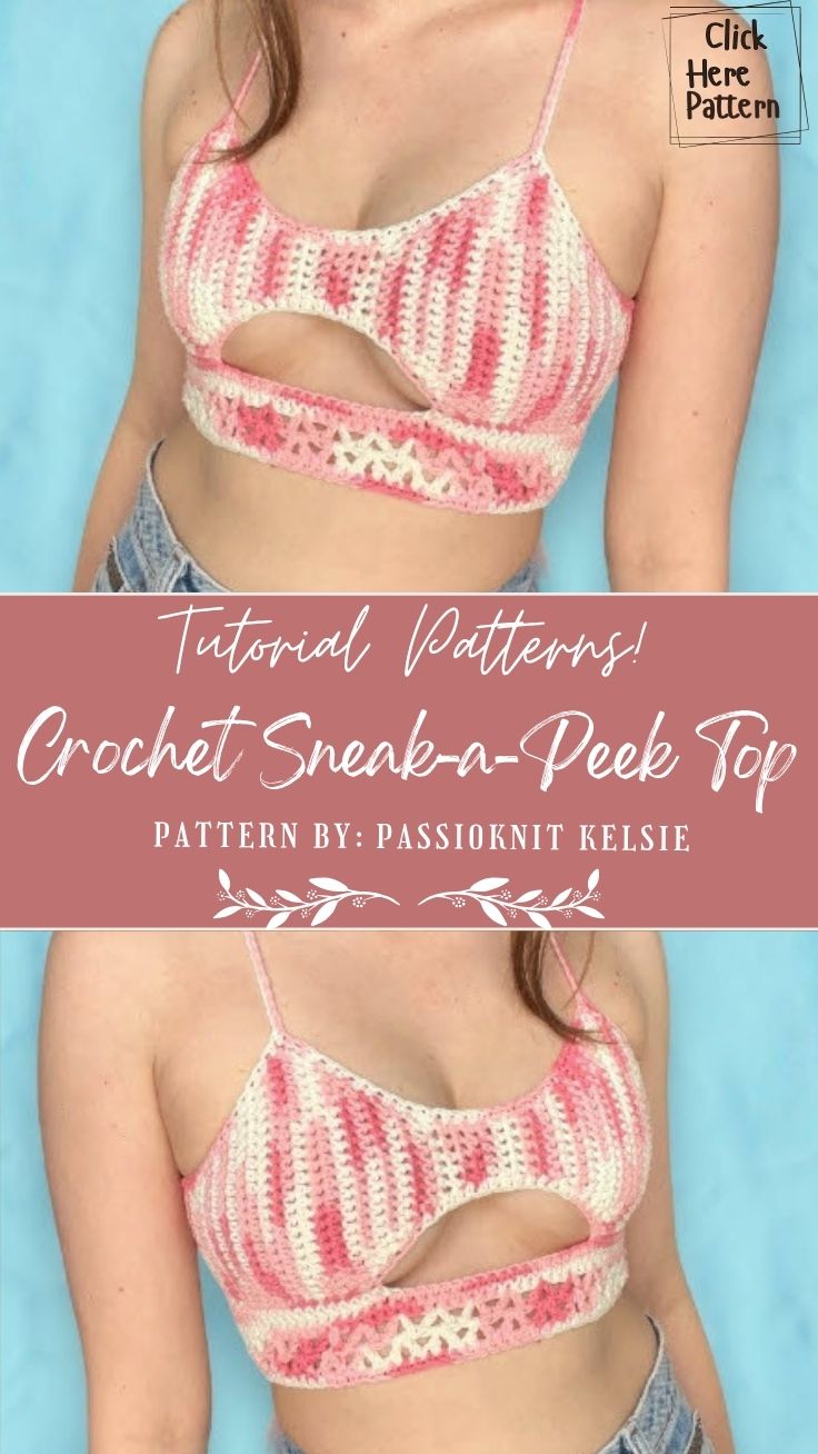 Playful Crochet Sneak-a-Peek Top Pattern for Warm Days