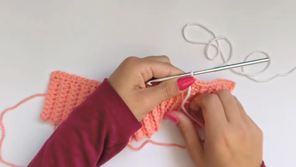 Hook joining white yarn onto a peach crochet piece.Hook joining white yarn onto a peach crochet piece.Hook joining white yarn onto a peach crochet piece.Hook joining white yarn onto a peach crochet piece.Hook joining white yarn onto a peach crochet piece.Hook joining white yarn onto a peach crochet piece.Hook joining white yarn onto a peach crochet piece.Hook joining white yarn onto a peach crochet piece.Hook joining white yarn onto a peach crochet piece.Hook joining white yarn onto a peach crochet piece.Hook joining white yarn onto a peach crochet piece.Hook joining white yarn onto a peach crochet piece.Hook joining white yarn onto a peach crochet piece.