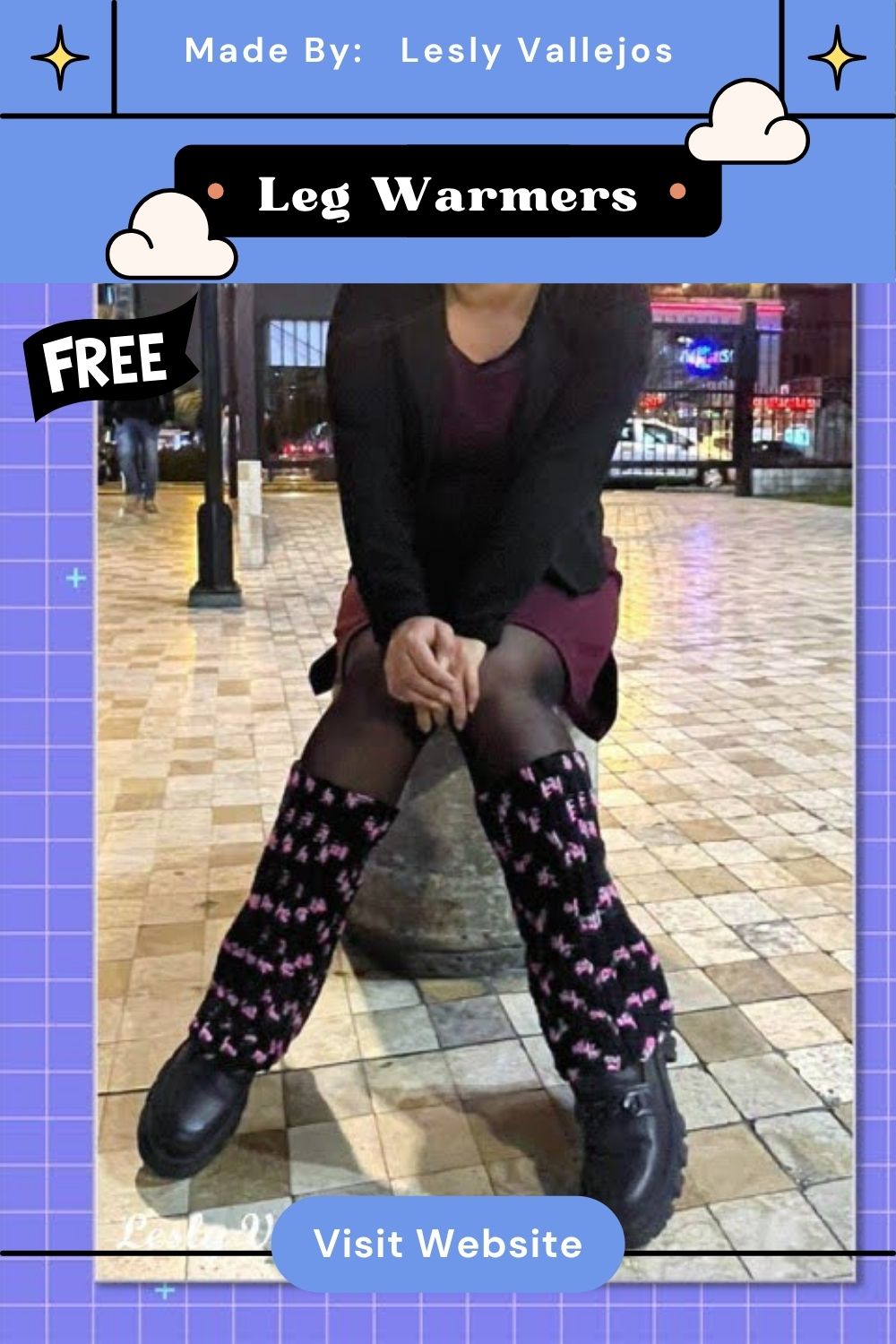 Crochet Leg Warmers Pattern for a Cozy Winter Look