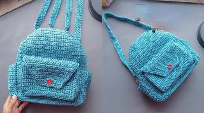 Get This Crochet Backpack Shoulder Bag Pattern Now