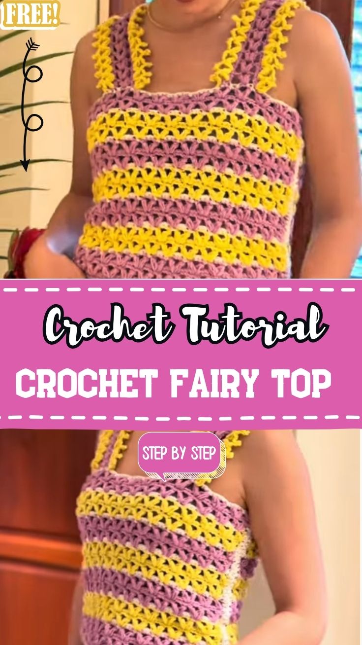 Make This Whimsical Crochet Fairy Top Pattern