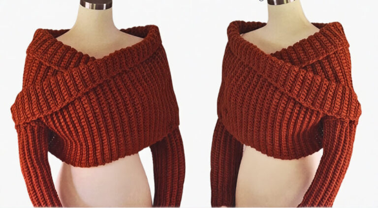 Modern Crochet Sweater Scarf Pattern For Everyday Style