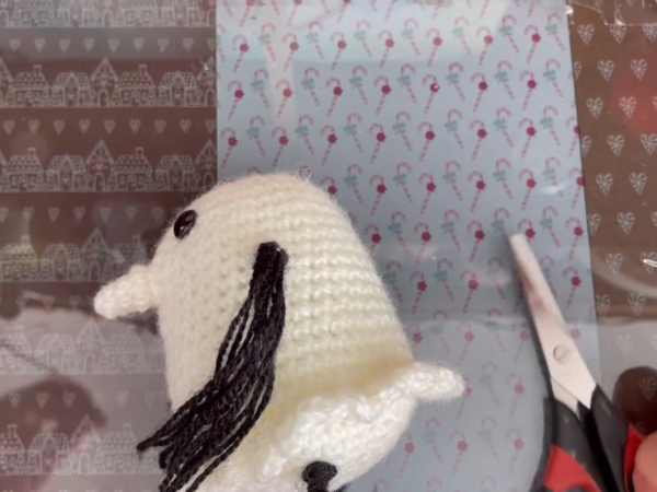 Finished crochet Oyasumi Punpun amigurumi plush