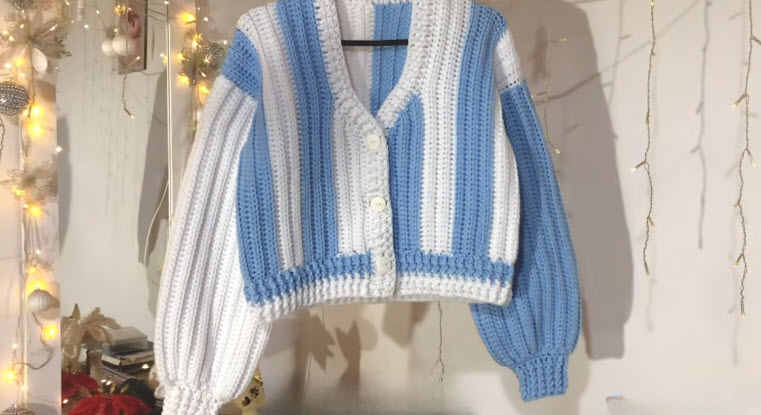 Crochet Argentina Sweater Pattern for Stylish Layers