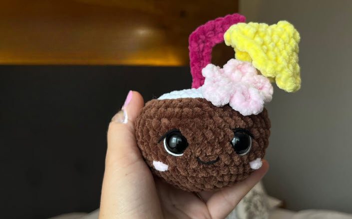 Crochet Coconut Drink Pattern to Make